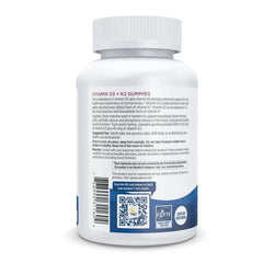 Gummy Vitamins Nordic Naturals Vitamin D3 + K2 Gummies. It is a dietary supplement that contains vitamin D3 and vitamin K2.