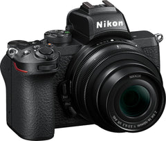 Nikon - Z50 Mirrorless Camera Two Lens Kit with NIKKOR Z DX 16-50mm f/3.5-6.3 VR and NIKKOR Z DX 50-250mm f/4.5-6.3 VR Lenses - Black