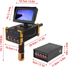 Metal Detector for Adults, Gold Detector with LCD Display, 15m Depth 1000m Search Range Handheld Metal Detector Gold Finder Device for Gold, Silver, Copper, Precious