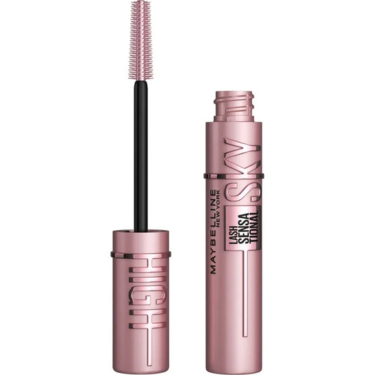 Maybelline Lash Sensational Sky High Washable Mascara, Blackest Black