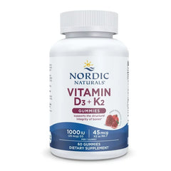 Gummy Vitamins Nordic Naturals Vitamin D3 + K2 Gummies. It is a dietary supplement that contains vitamin D3 and vitamin K2.