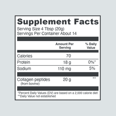 Vital Proteins Collagen Peptides Supplement Powder, Unflavored