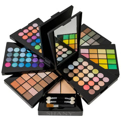 The SHANY Beauty Cliche Makeup Set - All-in-One Makeup Palette with Eyeshadows, Face Powders, and Blushes