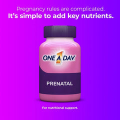 One A Day Women's Prenatal Multivitamin with Omega 3 and DHA, 90 Ct